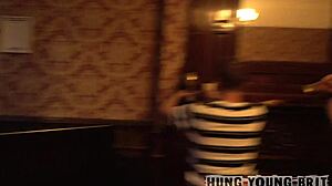 Spunky Arse Hole Banged Hard by Public Crowd