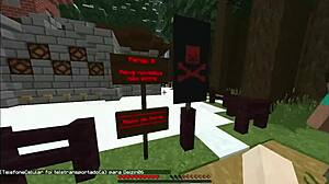 Damn! Novinhos and priest show off their staff in Iggsburn Village Part 2