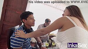 This obsessive milf memory makes me bang a young big-dick guy next to my husband - Sin House Cap1 😈