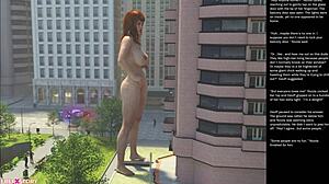 Big Apple Small Gesture Episode 23 - 3D Comics Packed with Cartoon Sex