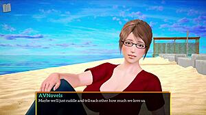 My new family in erotic cartoon game adventures