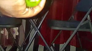 plantain vs poivron i wet and cum 😈