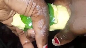 plantain vs poivron i wet and cum 😈