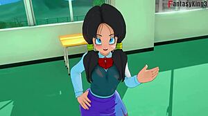 so, android 18 and videl are dying to bang gohan in dragon ball zex chapter 2