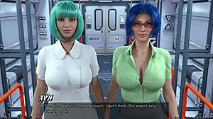 Stranded In Space 4 - Hot Indian Milf Naked In Huge Tits Outfit!