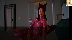 i explore my new family in this game episode