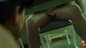 Золотой мальчик 28 пальцами трахает жопу своей падчерицы-бабушки