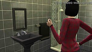 i caught my japanese stepmom watching me jerk off. now she's horny and riding me!