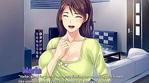 Netorious neighbor cumming for their wives ep1 - fucking two milfs in mff game