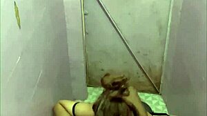 hey, caught my cheating wife in the bathroom at work. spying on her with neighbors is wild!