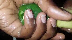 plantain vs poivron i wet and cum 😈