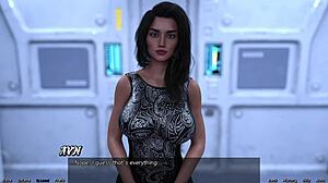 Stranded In Space 4 - Hot Indian Milf Naked In Huge Tits Outfit!