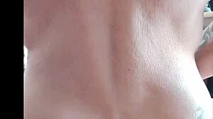 Anal pounding with my plug feels amazing