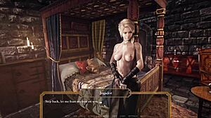 Perfect big tits as the best prize after intense fight