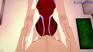 momo yaoyorozu and kyoka jiro bang hard in pov hentai 😍