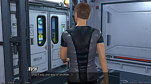 Stranded in Space 38 - Watch Me Give a Public Handjob to This Curvy Hottie! 😜