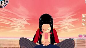 3D Hentai Game with OnePiece Boa Hancock in Male POV