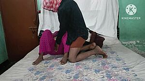 Desi bhabhi gets ass fucked by gay lover with cum in mouth