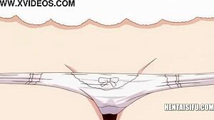 A subservient character gives in to the master’s wants – in hentai