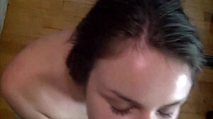 Kelsey’s back for an even messier facial, damn! 😍