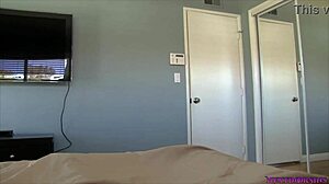 Stella's Tight Hairless Pussy in Wet Morning Ride