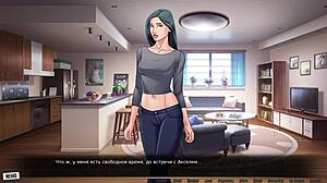 Milf in stockings banged hard by monster cock in gameplay