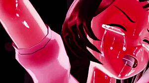 3d cartoon hentai with detailed Haruka’s sensual moves in action