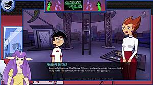 Danny Phantom Amity Park Redux: Redhead Teacher's Wild Game Part 44