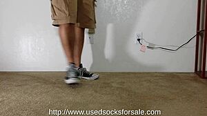 Gay Master Dominates Submissive In Dirty Sock Sucking Fetish Roleplay