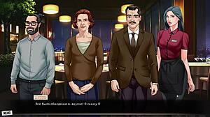 Milf in stockings banged hard by monster cock in gameplay