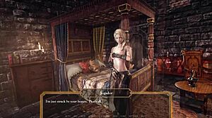 Perfect big tits as the best prize after intense fight