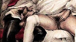 Vintage Erotic Drawings Showcase Retro Japanese Anime Style