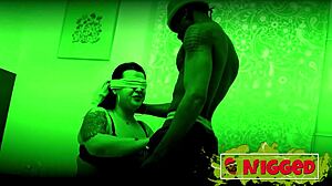 Big Assed Mommy Sandra Gets Black Surprise on Wild Blind Date