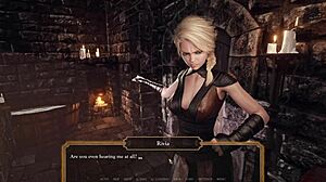 Perfect big tits as the best prize after intense fight