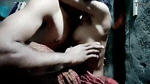 just some sexy kissing with hairy indian babe, ya know