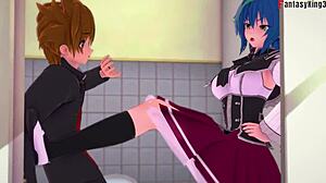 Xenovia and Issei Fuck Hard, Rias Discovers NTR Chaos