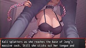 Maid Deepthroats Giant Cock Boldly