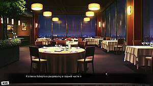 Milf in stockings banged hard by monster cock in gameplay