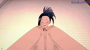 momo yaoyorozu and kyoka jiro bang hard in pov hentai 😍