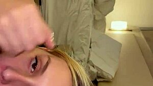 whoa, bride of chucky lookalike gets wild in hotel room! pt 2 is insane!