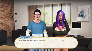 Stepsister gave a blowjob and swallowed every last drop