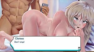 Wow, let’s play with gamer girls Clarissa and their huge cartoon boobs!