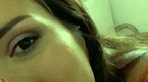 pov sexy striptease turns into wet blowjob and deep fucking for italian babe