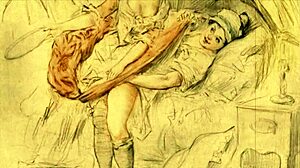 What secrets hide in vintage erotic sketches?