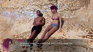 I play through spacetime 43, admiring big tits.