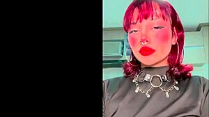 latina emo goth teen slut gets creampied in her first homemade porn casting. watch her alt style shine!