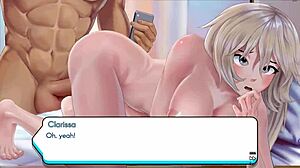 Wow, let’s play with gamer girls Clarissa and their huge cartoon boobs!