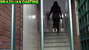 After the party, I went to my colleague's house, tired but still gave a hot anal.