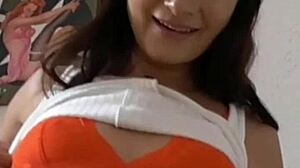 pov sexy striptease turns into wet blowjob and deep fucking for italian babe