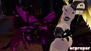 Vrchat Daemon Robot Dragon Threesome